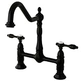 Kingston Brass KS1175TAL 8" Centerset Kitchen Faucet Less Sprayer and 8 3/4" in Spout Reach, Oil Rub