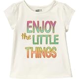 クレイジーエイト Crazy 8/ エンジョイザリトルシングティ アイボリー トップス半袖Tシャツ 18～24ヶ月【並行輸入】