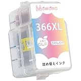 【Momono】BC-365XL BC-366XL 詰め替え 補充インク 2本（2CLR） 互換インク 染料 3色カラー 365 366 BC-365 BC-366 互換 インクカートリッジ 大容量 個別包装 増量 説明書付き PIXUS TS3530