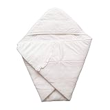 夏物素材 スーピマ綿 ベビーアフガン おくるみ ピンク