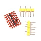 【ノーブランド品】4チャネル ロジックレベル変換器 双方向シフタモジュール 3.3V~5V