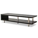 (DORIS) テレビボード ローボード 120cm幅 TVボード 46インチ対応 【コルテガ ブラック】(dzs)