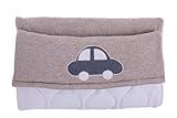 Minene Cosy Foot Muff (Light Blue Fleece with Grey cotton) by Minene