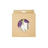 MLA-BABY-013 Purple Flower Baby Shoes