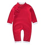 Zhhlaixing 高品質の Chinese Style Baby Romper Cute Newborn Fashion Long Sleeve Cotton Jumpsuit