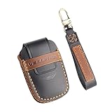 【LEXLEY 新型キーケース 登場】トヨタ VELLFIRE ヴェルファイア 30系 40系 専用 本革 レザー キーカバー キーホルダー スマートキーケース VELLFIREロゴ付 キズ防止 カスタム（ブラック）