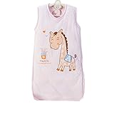 寝袋4シーズン赤ちゃん寝袋 、ピンクの馬 M