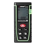 距離測定器　レーザー距離計　携帯型距離測定器 計測器 最大40m距離測定　 LCDデジタル表示 距離/面積/容積 連続測定　SIKIWIND (B)