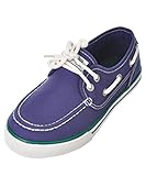 Nautica Boys ' " "ボートシューズSpinnaker カラー: ブルー