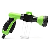 amzmonnsuta 調整可能な多機能フォーム庭の水まきスプレー発泡洗車スプレーノズル工具