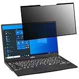 富士通 LIFEBOOK U9311/FX 13.3インチ 向け 粘着式 覗き見防止フィルター プライバシーフィルター パソコン PC 液晶保護フィルム ブルーライトカット 反射防止 着脱簡単 保護シート 着脱式