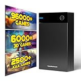 Kinhank (キンハンク) 12TB HDD レトロゲーミングハードドライブ 96000+クラシックゲーム付き 6000以上の3Dゲーム USB 3.0 12tb 外付けポータブルゲームハードドライブディスク Win 7/8/10/11用