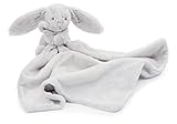 Jellycat Bashful Sootherセキュリティブランケットコレクション グレー SO4BU