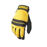 Dewalt DPG20L All Purpose Synthetic Leather Palm Spandex Back Velcro Wrist Work Glove　業務用　グローブ　並行輸入品
