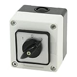 uxcell 切り替えスイッチ　カムスイッチ　12ターミナル　3ポジション　3相