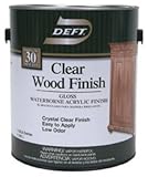 Deft 107-01 Clear Wood Finish Waterborne Acrylic Finish Gloss, 1-Gallon [並行輸入品]