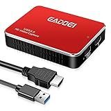 【2020超】EADOEI HDMI キャプチャーボード Switch ゲームキャプチャー パススルー ビデオキャプチャー キャプチャカード USB3.0 1080P 60FPS PC/PS3/PS4/Xbox/Wii U//ウェブカメラ/携帯用 Windows /Linux/OSに対応 キャプチャー OBS Potplayer Youtube Twitch適用
