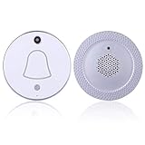 Tivollyff ドアベル ワイヤレス 玄関ES-MLA1ワイヤレスデジタルスマートカメラDoorbell 2メガピクセルのビジター記録不要配線不要フリークラウドストレージ