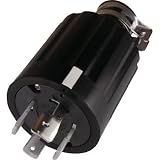 アメリカン電機:アメリカン電機 引掛形 ゴムプラグ 接地3P60A250V 4622R 型式:4622R