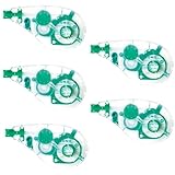 トンボ鉛筆 修正テープ 4.2mm MONO モノエルゴ (人間工学形状の3D曲面ボディ) 詰め替えタイプ 10m 5個 CT-YUXN4-5P