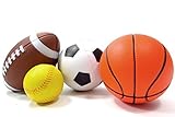 アンパサンドShopsアクションスポーツKids 4 -パックBalセットサッカー、テニス、バスケットボール& Football )