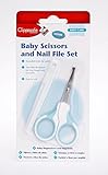 Clippasafe  ベビー用爪切りハサミ＆ネイルファイルセット