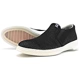 [チル] スリッポン メンズ ブラック 27.5cm 歩く度に通気する靴 超軽量 PGAツアーコラボ