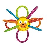 おもちゃ Manhattan Toy Zoo Winkel Lion Rattle and Sensory Teether [並行輸入品]