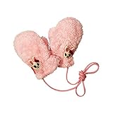 MIKIHOUSE(ミキハウス)プッチー＆うさこ フェイクファーミトン(手袋) Ｍ(3-5歳),ピンク（08）