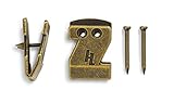 HangZキャンバスフラットマウントSawtooth画像フック 50 Pack 50