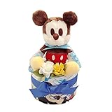 ミッキー　ぬいぐるみ付き　おむつケーキ　Ｓサイズ