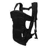 西松屋 ワンタッチ４ｗay抱っこひも（ツイル・ブラック）【ヨコ抱っこ・対面抱っこ・前向き抱っこ・おんぶ】