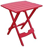 《ADAMS》サイドテーブル　（アメリカ製）Quik-Fold®Side Table (チェリーレッド)