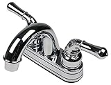 Ultra UF08043C Two-Handle Chrome Non-Metallic Series Lavatory Faucet [並行輸入品]