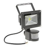 【ノーブランド品】 PIR 電球 モーションセンサー ライト コリドー ライト ガーデン パスウェイ 屋外 全2色2種類 - 白2, 10ワット