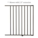 Dreambaby Brighton Gate Extension - Brown - 22 by Dreambaby