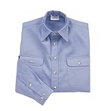 Chicago Protective Apparel Ultra Soft 7 oz Medium Blue Work Shirt 2XL by Chicago Protective Apparel