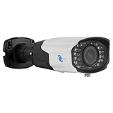 LineMak IR Bullet camera, 1/3" SONY CMOS Sensor, 1200TVL, 2.8~12mm varifocal lens, 36pcs LEDs, 98ft 