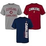 NBA Youth Boys 8 – 20 Cavaliers 3piece Teeセット L レッド