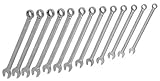 Stanley 87-245 13 Piece Full Polish Professional Grade Metric Long Combination Wrench Set [並行輸入品]