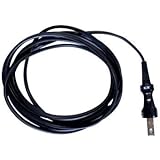 AC電源コード P-VFF 0.75 2.0m 黒