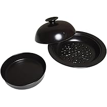 美濃焼の蒸し器 スリッシュ 蒸し煮タイプ 受け皿深さ約3.5cm カラー黒 楽天市場】美濃焼の蒸し器「スリッシュ」蒸し煮タイプ（受け皿深