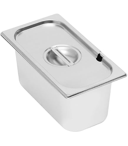 Amazon｜ホテルパン用 蓋 1/9サイズ 樹脂 切込み付き GNパン対応 業務
