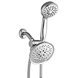 Waterpik Finch組み合わせ万能6-settings、耐久性、人間工学、効率、シャワーシステムでクロム
