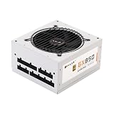 Hovxjzk 850W PC電源ユニット PCIE 5.0 対応 ATX 3.0 認証済 850W 80PLUS Gold認証 フルモジュラー ATX電源 白