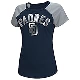San Diego Padres NavyレディースのホームゲームTシャツS