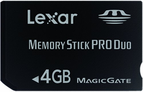 LEXAR メモリースティック PRO デュオ 4GB