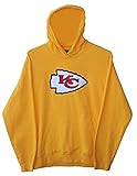 Kansas City Chiefs大人用Largeパーカーチームカラースウェットシャツ – ゴールド&レッド