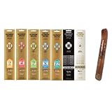 ガーネッシュ インセンス スティック（ お香 A） 7つの香り＋バーナー（ お香立て ）GONESH STICK 7PCS+BUENER STARTING SET A (NO.2 NO.4 NO.7 NO.8 NO.12 BLACK STINGER WHITE MUSK)