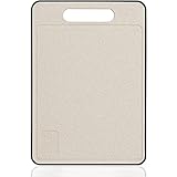 まな板 抗菌 食洗機対応 多機能 カッティングボード 両面使える 天然麦わら ベージュ 33.5 x 23.5 x 0.9 cm